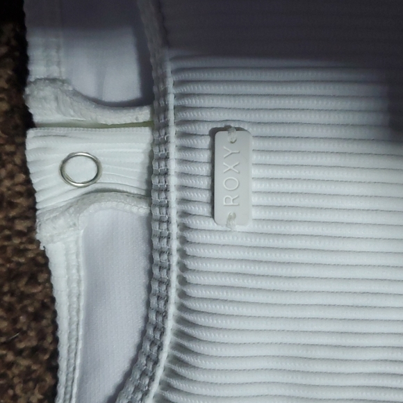 Roxy Juniors' Love The Surf Babe Ribbed Bikini Top - Picture 5 of 7